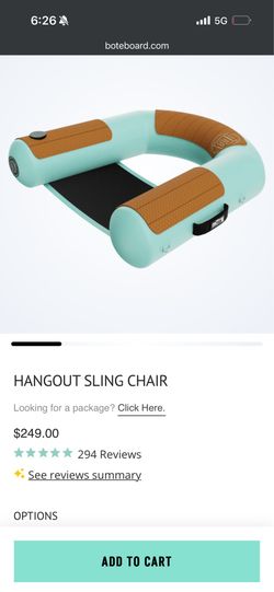 Bote inflatable chair