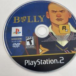 Bully PlayStation 2 PS2 Black Label Disc Only Loose Disc Tested