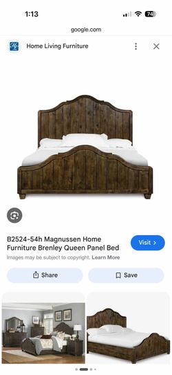 Queen Wood Bed