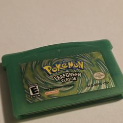Pokemon LeafGreen Gameboy Advance 
