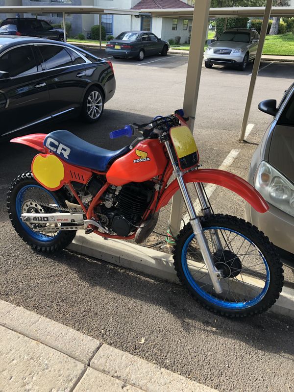 1983 honda cr480r for trade