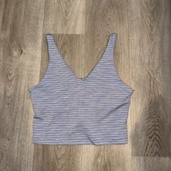 Athleta Croo Bra Women’s Large Transcend V Neck Tank