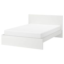FREE Disassembled IKEA MALM bed, white, Full sized