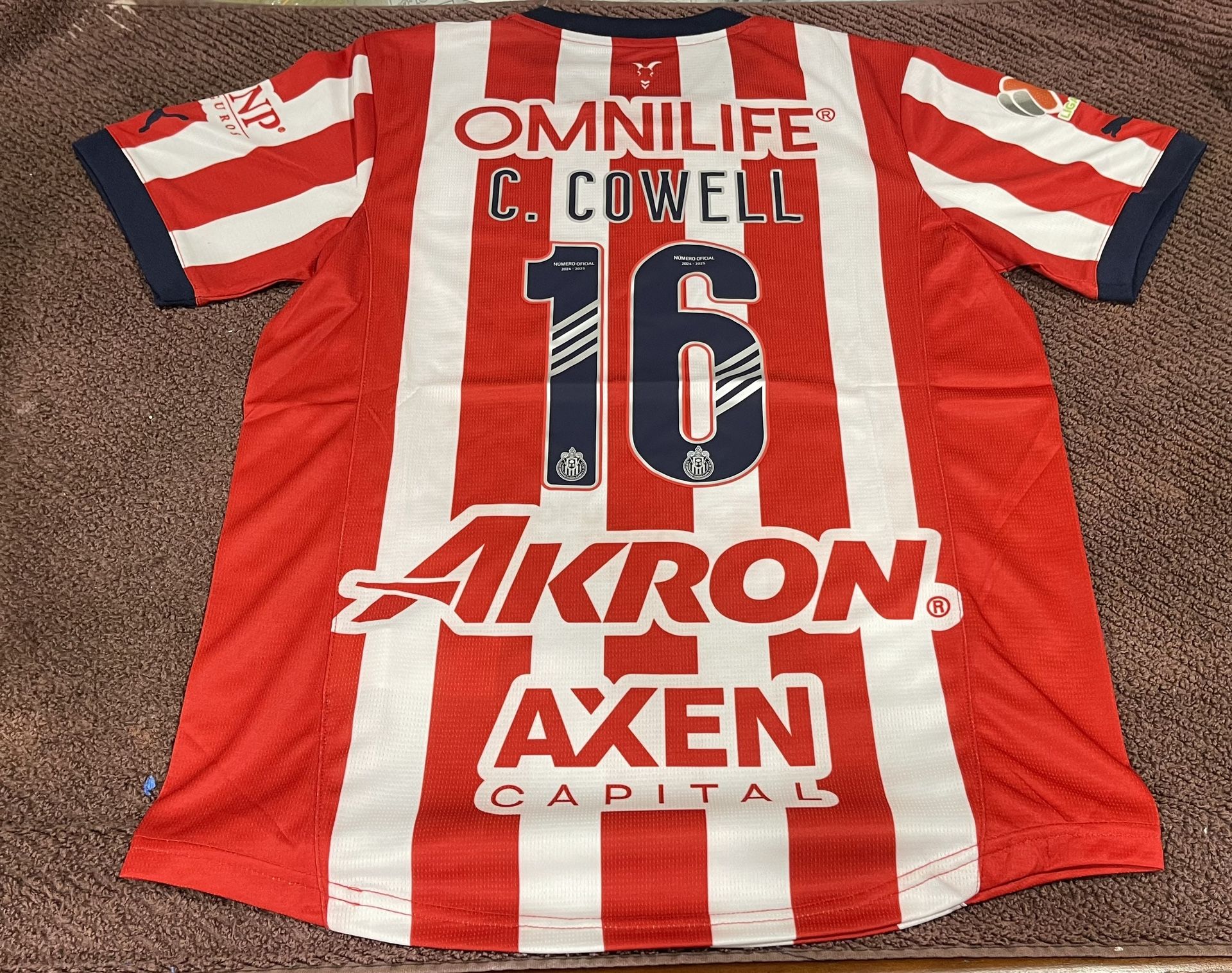 Puma 2024-2025 Chivas Jersey Cade Cowell Piojo Alvarado Chicharito