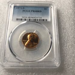 PCGS PR68RD 1971-S 1C 
