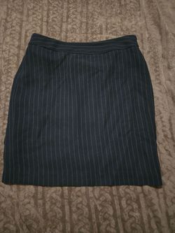 Ann Taylor Pin Stripe Skirt
