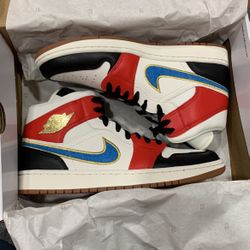 Blue Chili Red Air Jordan