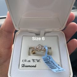Size 6 Diamond Ring