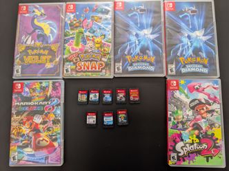 Nintendo Switch Games (Check Description)