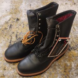Vintage RedWing insulated, safety toe boots 10½ EE