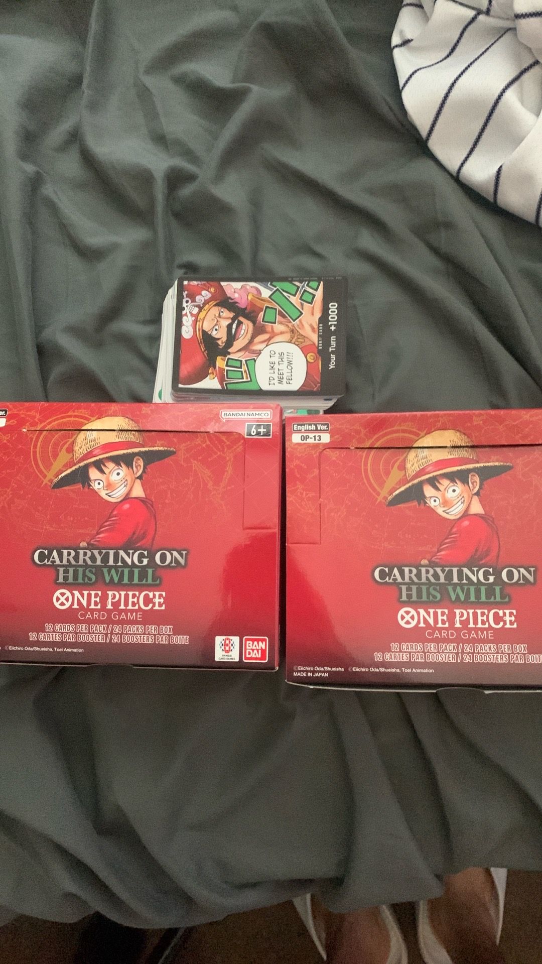 One piece card game
