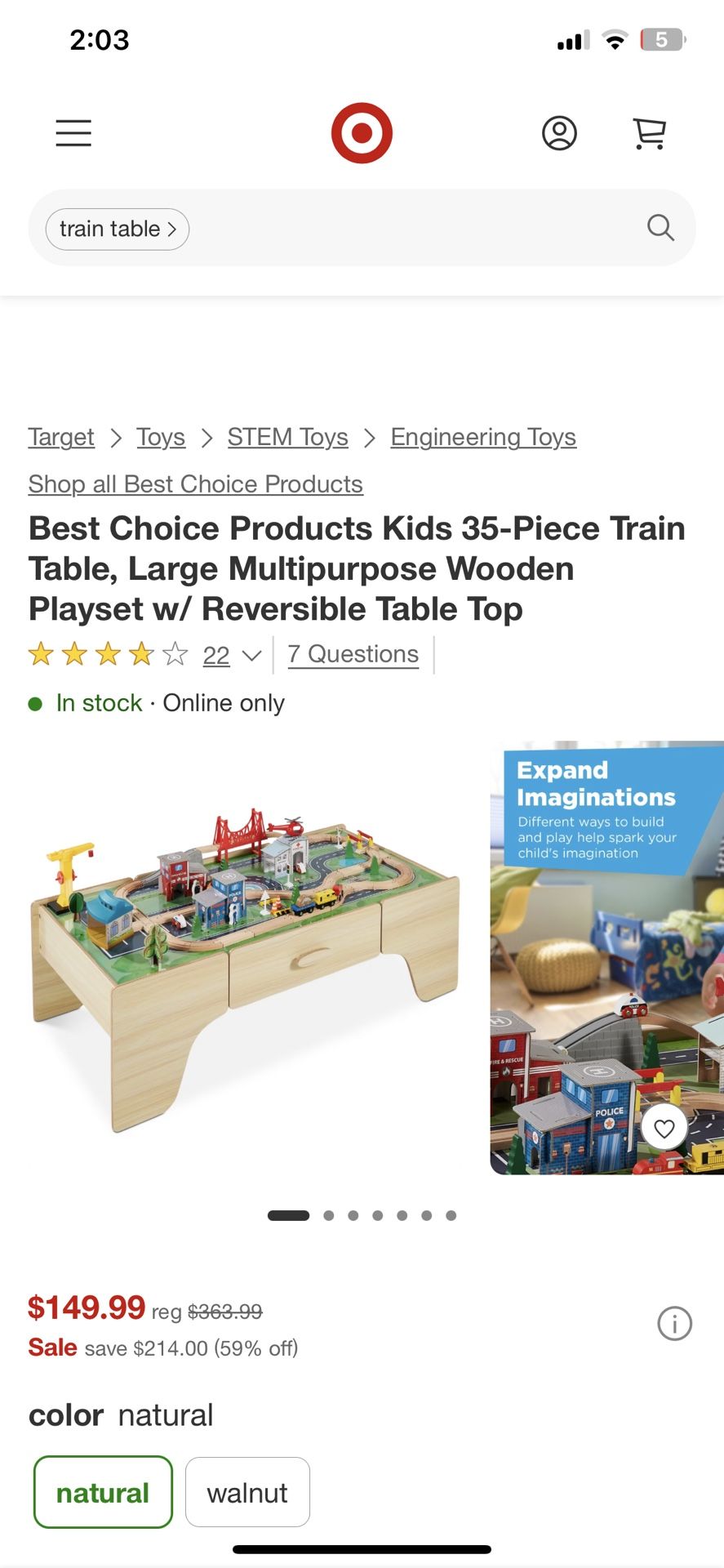 Train Table