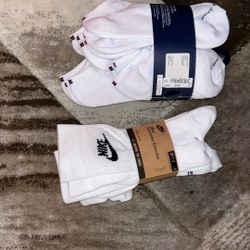 Nike and Tommy figure socks