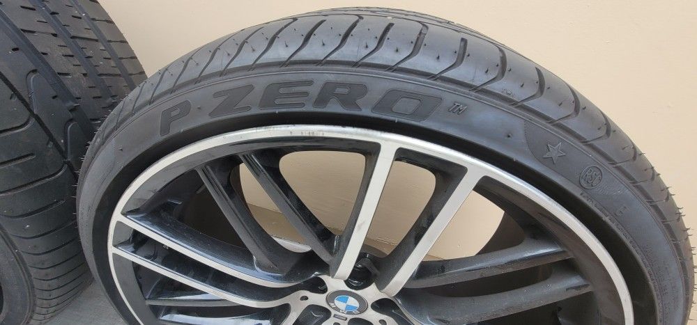 Bmw 750i 21 Inch Original Sport Wheel+tire Set- RUN FLAT! for Sale in ...