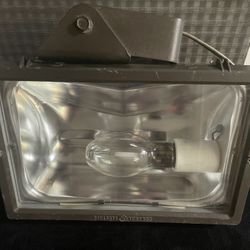 Vintage Outdoor Industrial Light. HPS