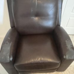 Leather Recliner 
