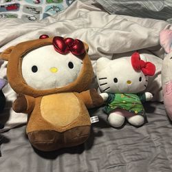 Hello Kitty Plushies (see Description For Pricing)
