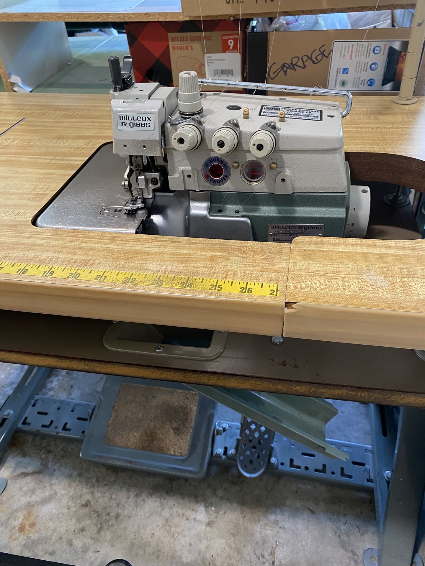 Willcox & Gibbs Industrial Serger