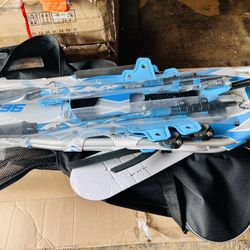 G2 36 Inch Light Weight Snowshoes Women Men Yth EVA Ratchet Binding & Heel Lift