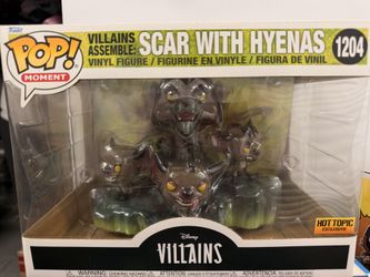 Funko Pop Disney Villains: Scar with Hyenas (#1204)