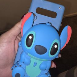 Galaxy S10+ Phone Case...Stitch With Pocket