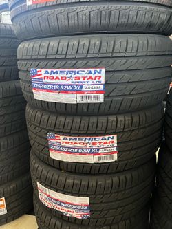 ‼️📲225/40/18 vendo set de llantas nuevas América