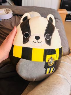 Original Squishmallow Toy Plush Harry Potter Hufflepuff Badger