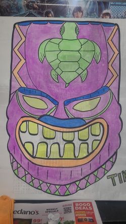 Tiki painting