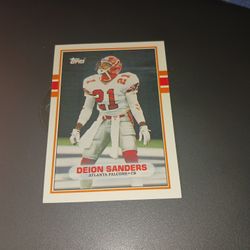 Deon Sanders Rookie Card 