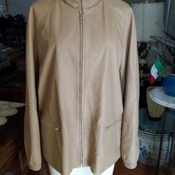 Bruno Magli Leather Ladies Jacket