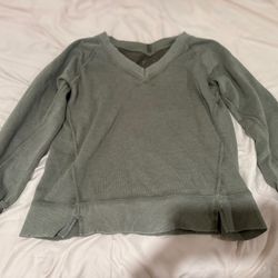 Aerie Green Sweater Size Extra Small
