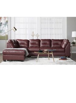 🇺🇸Brand New Sectional In Durable Faux Leather🇺🇸 $50 Down Takes It Home Today!