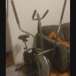 Two In One Exercise bike elliptical
