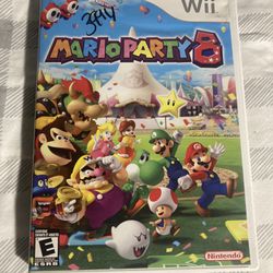Nintendo Wii Mario Party 8 Game