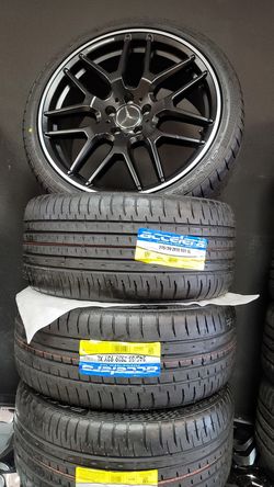 19" MERCEDES WHEELS RIMS AND TIRES-WE FINANCE 💥💥