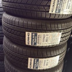 205/55/16 Kumho Tires