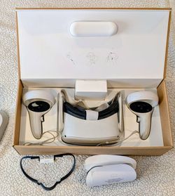 Meta Quest 2 VR Headset with Controllers