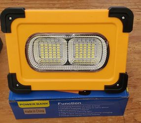 Lámpara Solar Y Recargable Portátil 