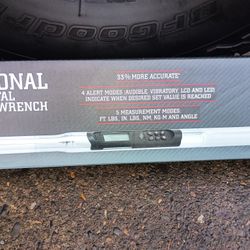 Icon Professional Flex-head Digital Angle Torque Wrench