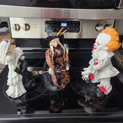 Halloween Decorations 3 Figurines