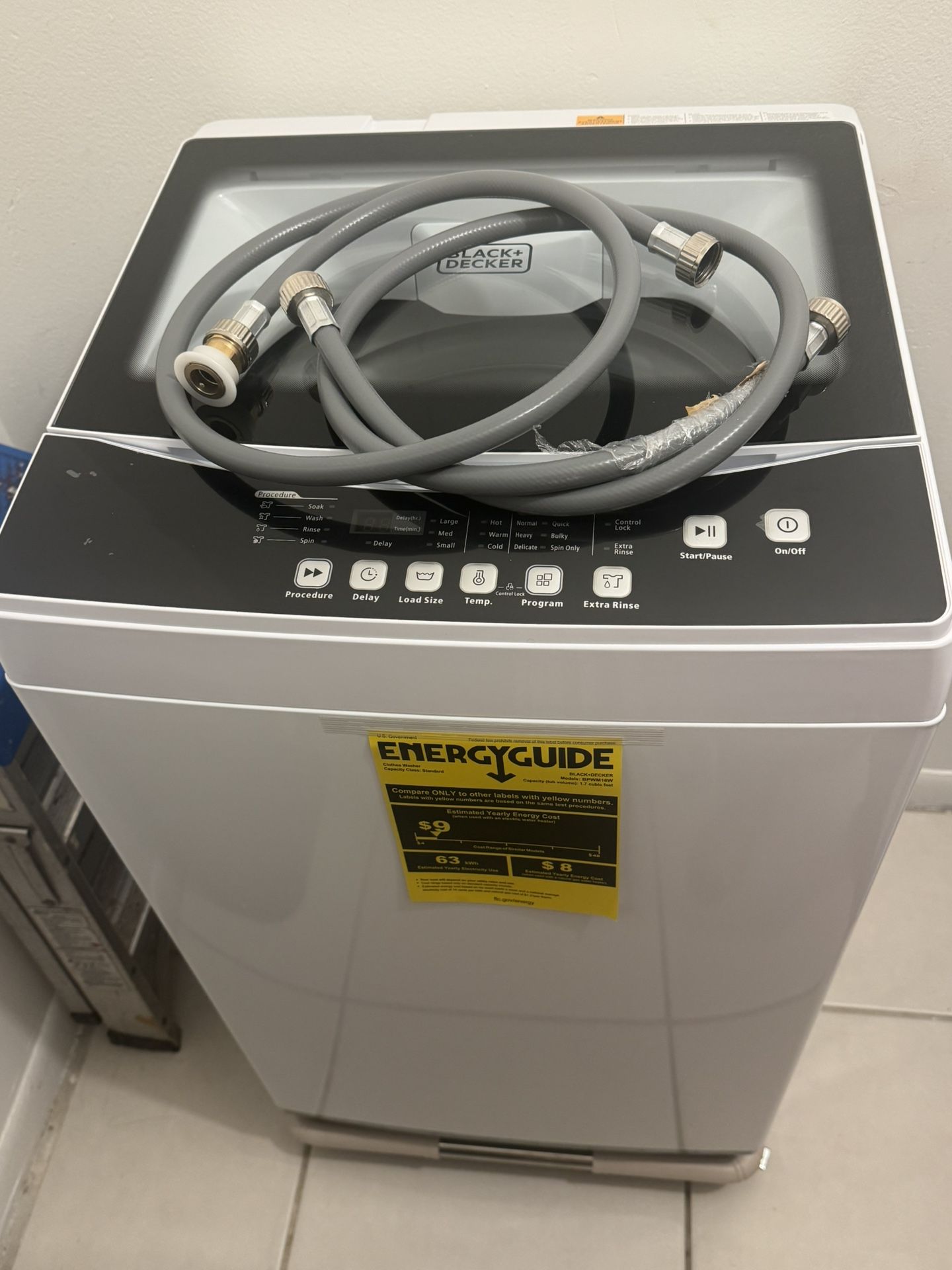 Portable washer and dryer