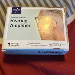 Medline Behind The Ear Hearing Amplifier