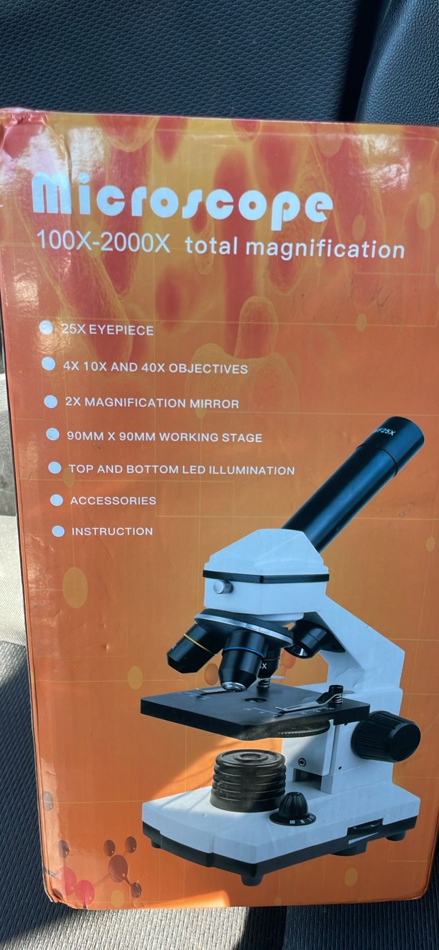 Microscope 100 X – 2000 X Total