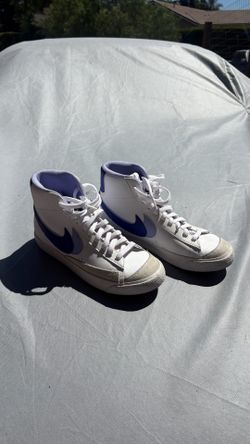 Nike Blazer Mid '77 SE GS 'Double Swoosh - Purple' Size 7y