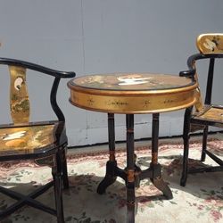 Antique Table Set 3 Pieces