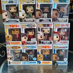 Funko Pops $10-$80