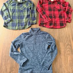 flannel shirts for boys- Levi’s 