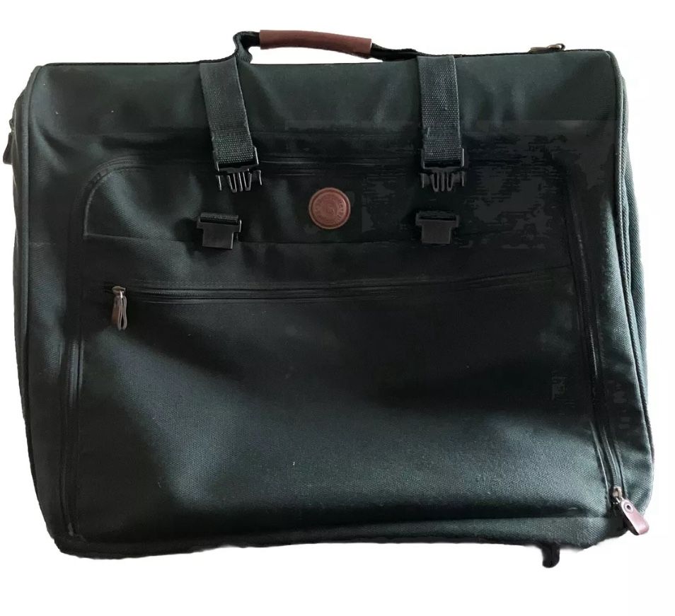 Vintage Samsonite Ultralite 2 Forest Green Luggage Garment Bag