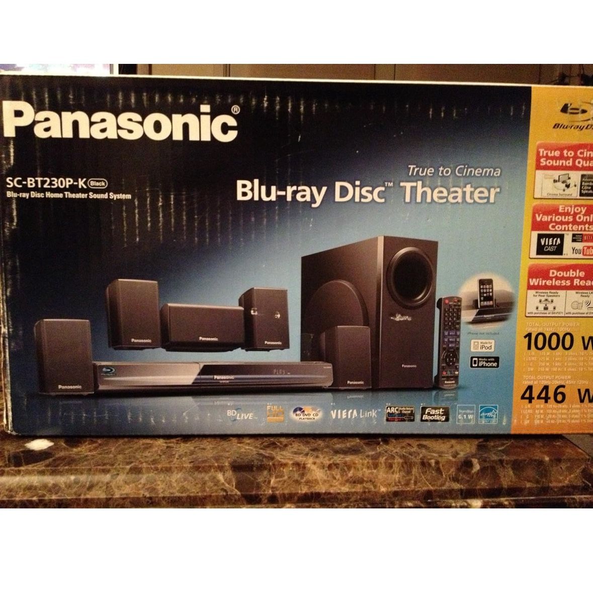 Panasonic SC-BT230 5.1 Surround Sound System 