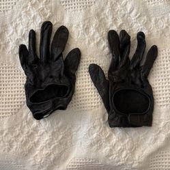 Leather Gloves Medium $15